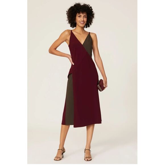 Tome Two Tone Asymmetrical Dress Rent the Runway Preloved 6 $350 - Picture 1 of 6